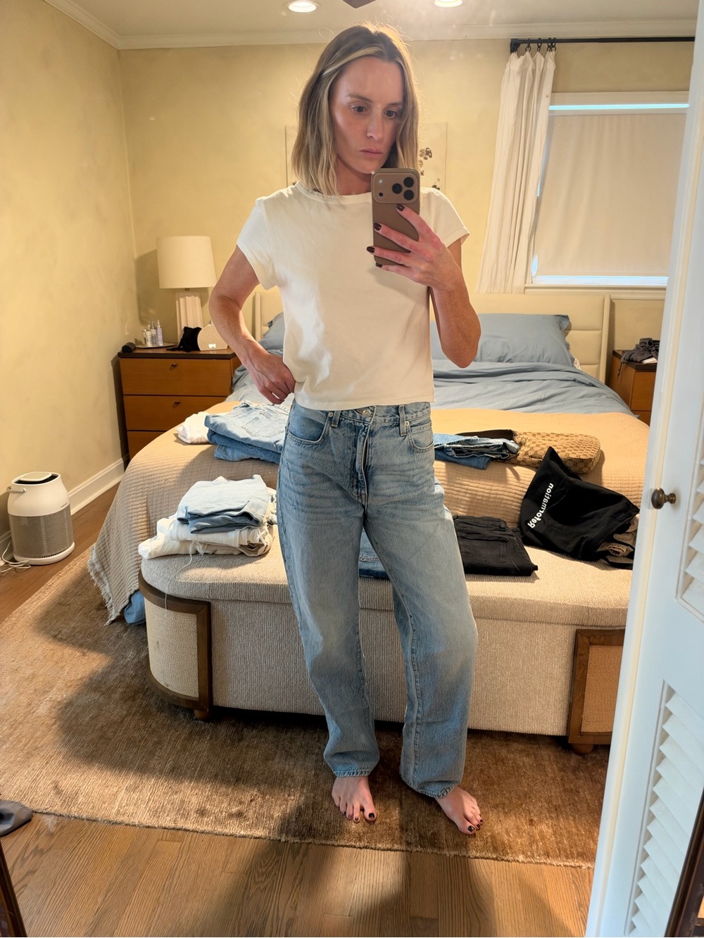 Classic High-Rise Light Blue Women’s Jeans